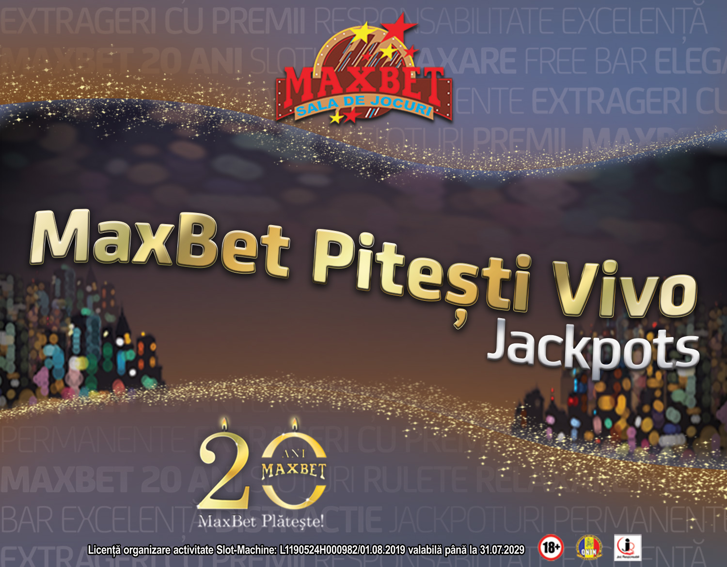 MaxBet Pitești Vivo Jackpots